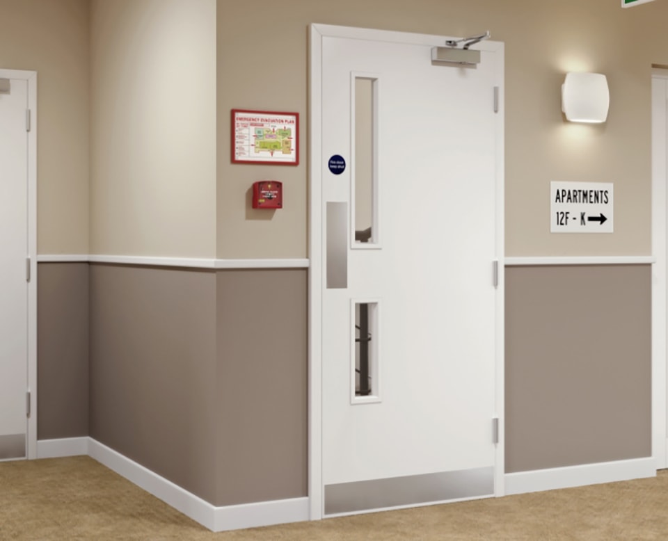 The complete commercial doorset solution