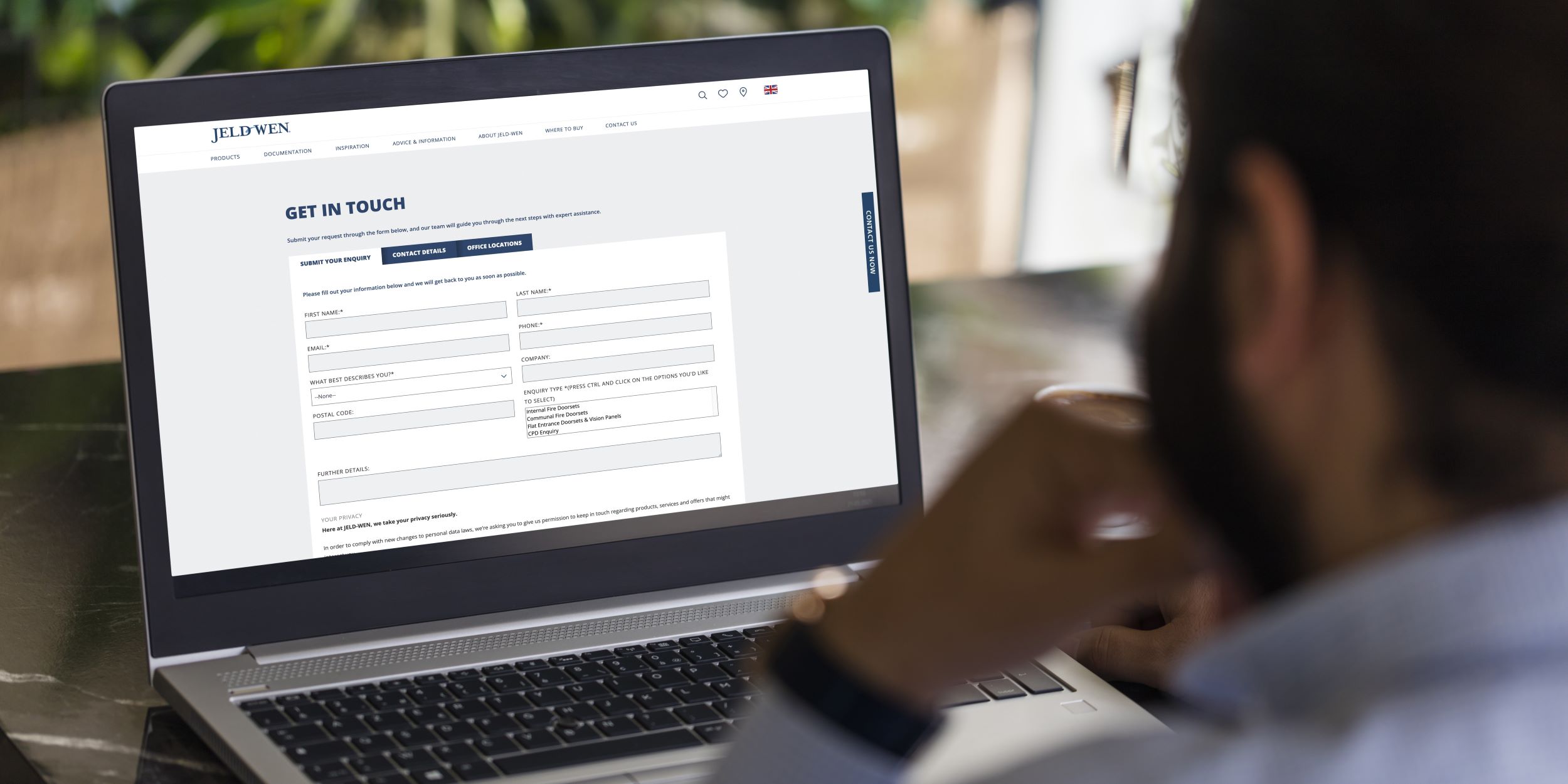 CONTACT US FOR MORE INFORMATION ON FIRE DOORS