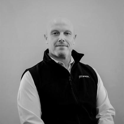 A Head shot of JELD-WEN UK sales director, Chris Miller.