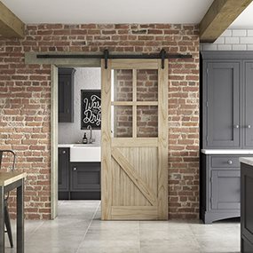 Create space with our sliding doors