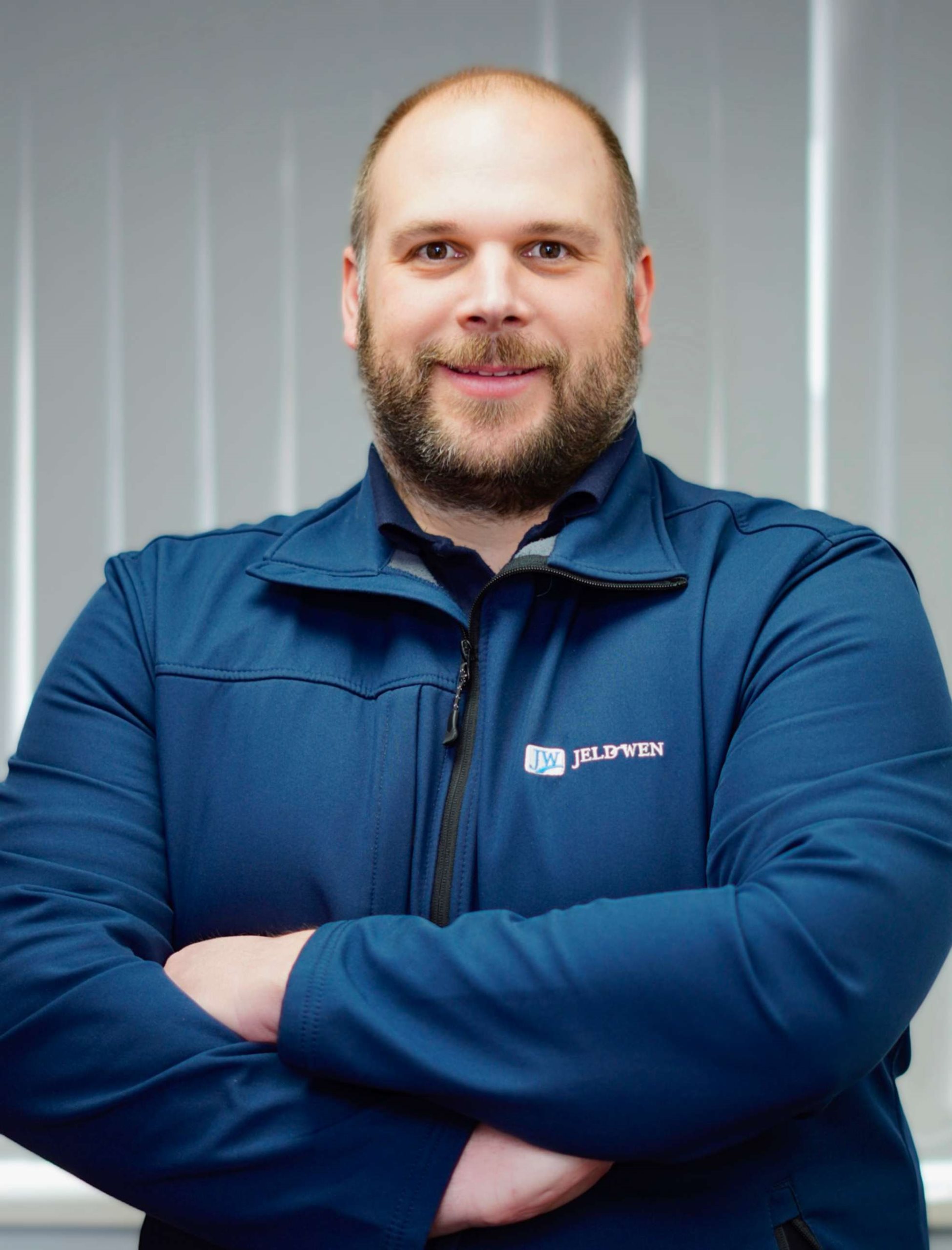 A headshot of a JELD-WEN employee, Hamish White