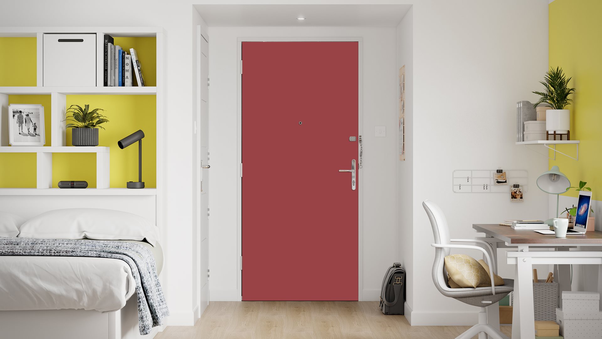 Laminate-colour-red