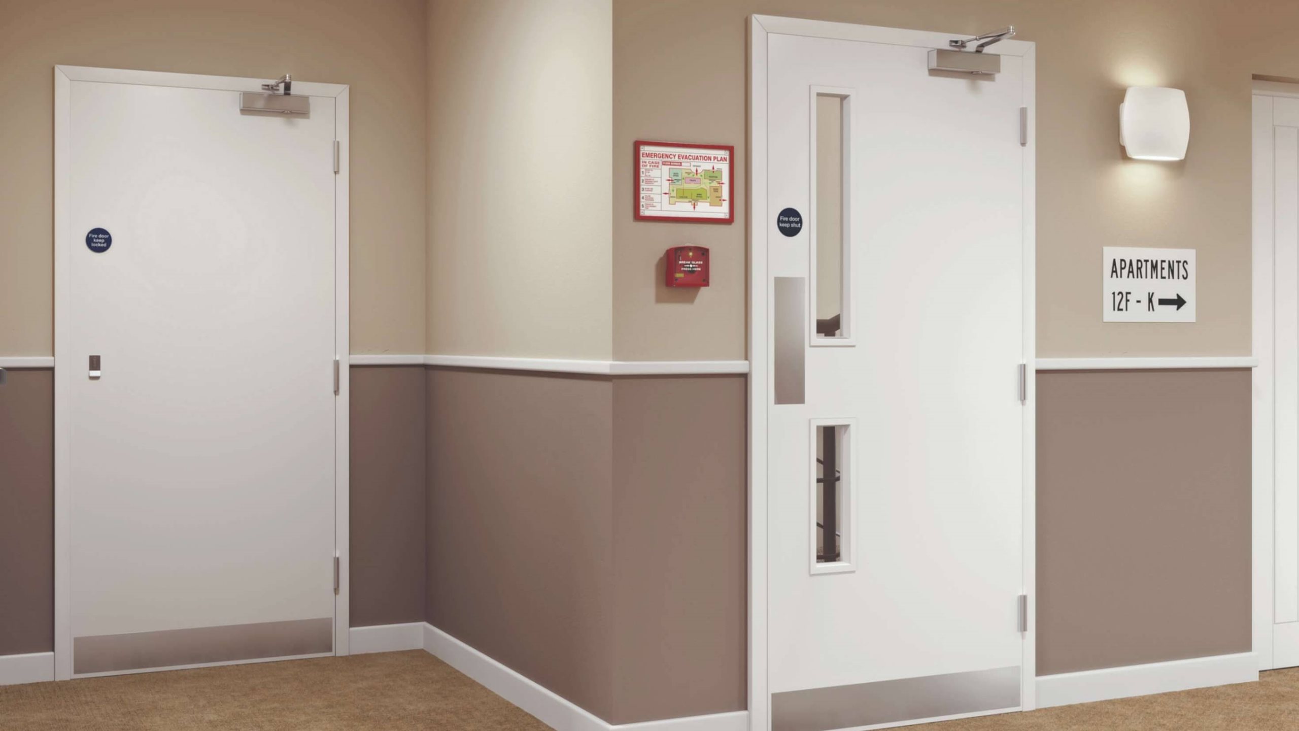 Fire doorsets in flats and apartments buying guide
