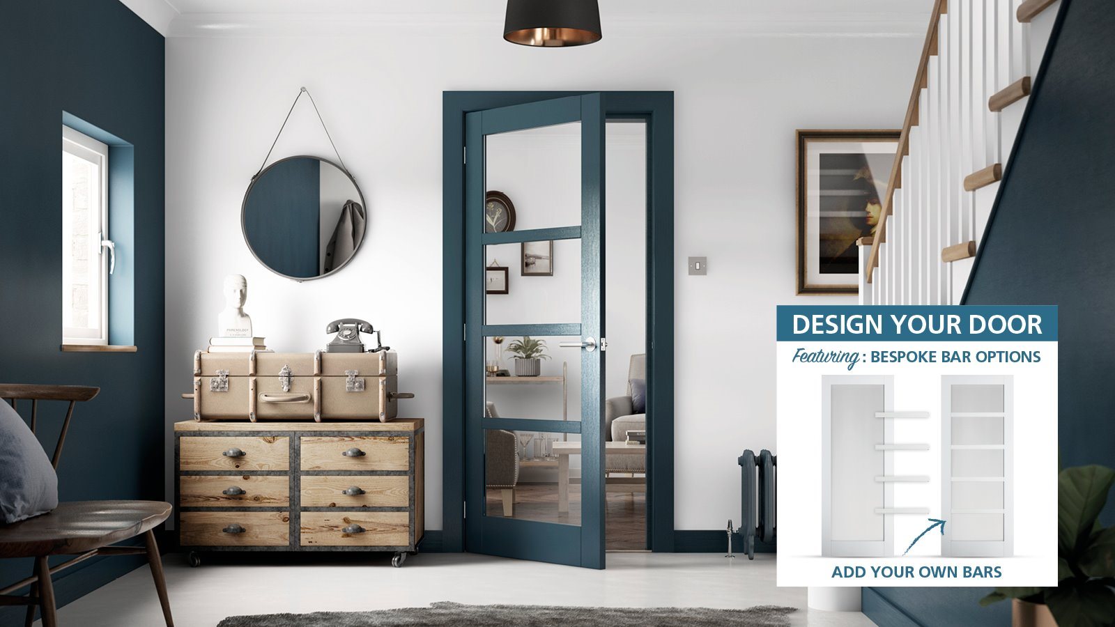 How to customise your interior doors