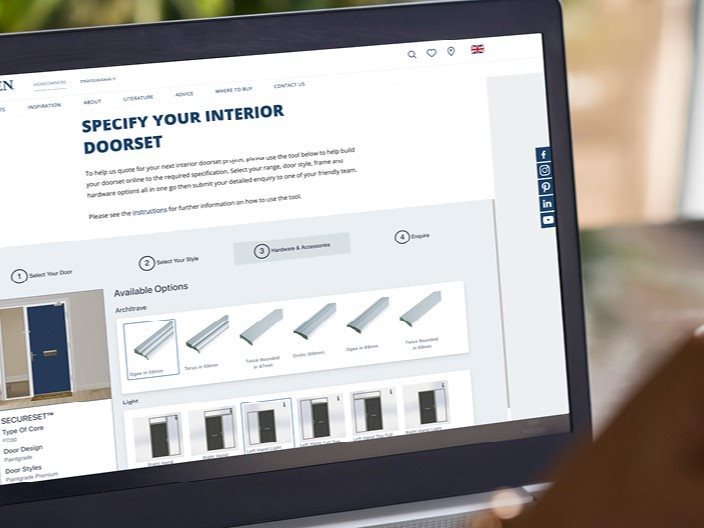 SPECIFY YOUR INTERNAL FIRE DOORSET NOW