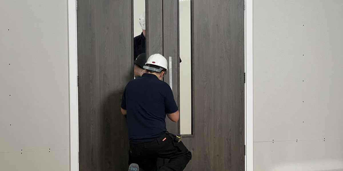 JELD-WEN team complete fire door inspection diploma to enhance technical support